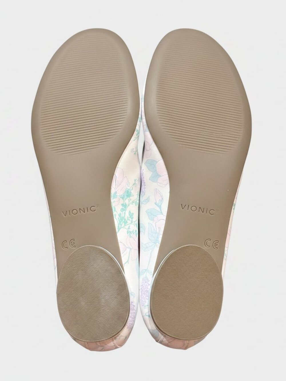 Vionic Callisto Botanical Ballet Flats Ivory Floral Size 6 M NWB - Picture 6 of 6